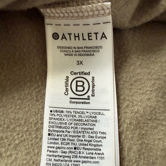Athleta Coaster Luxe Sweatshirt- 3X - Picture 8 of 9